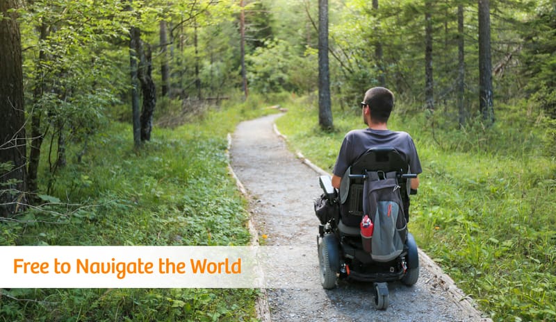 Free to navigate the world